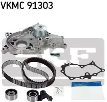 Timing belt kit with water pump VKMC 91303 - image 3