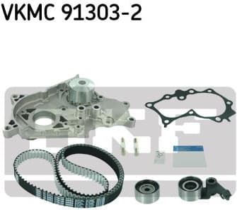 Timing belt kit with water pump VKMC 91303-2 - image 3
