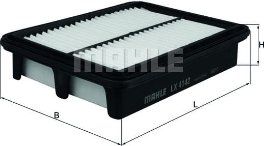 Filter air LX4142 - image 3