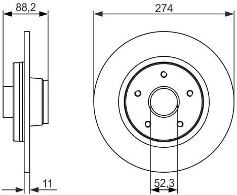 Brake Disc 0986479695 - image 6