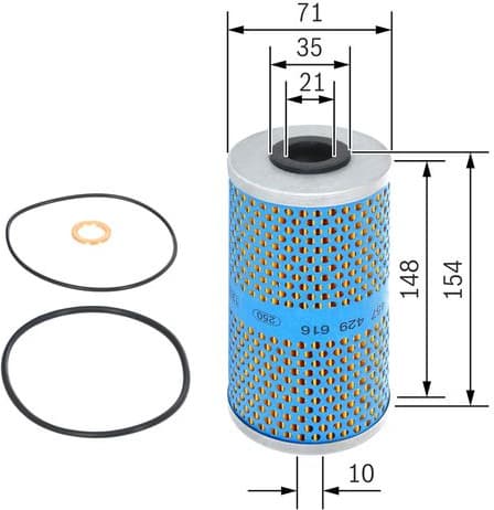 Oil Filter 1457429616 - image 10