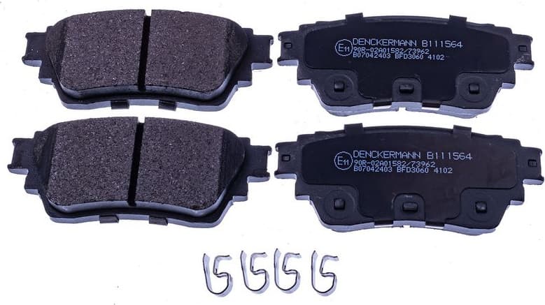 Brake Pad Set, disc brake B111564