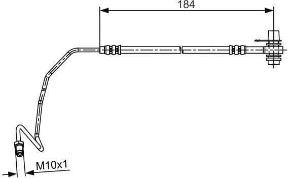 Brake Hose 1987481534 - image 2