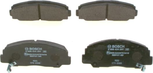 Brake Pad Set, disc brake 0986424297 - image 4