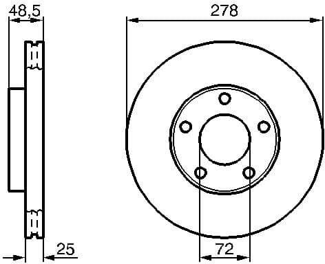 Brake Disc 0986479179 - image 11