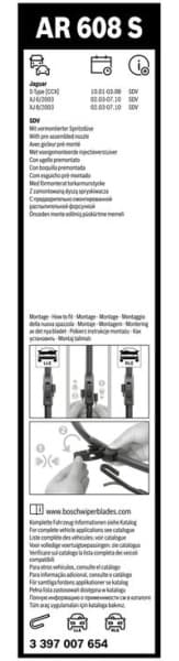 Wiper Blade Aerotwin Retrofit 3397007654 - image 5