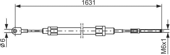 Cable Pull, parking brake 1987477067 - image 10