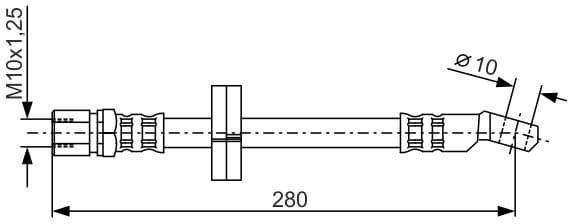 Brake Hose 1 987 476 239 - image 2
