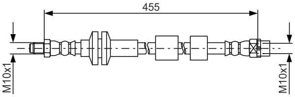 Brake Hose 1 987 481 783 - image 7