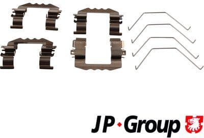Accessory Kit, disc brake pad JP 3164002810