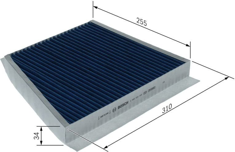 Filter, cabin air FILTER+pro 0 986 628 649 - image 5