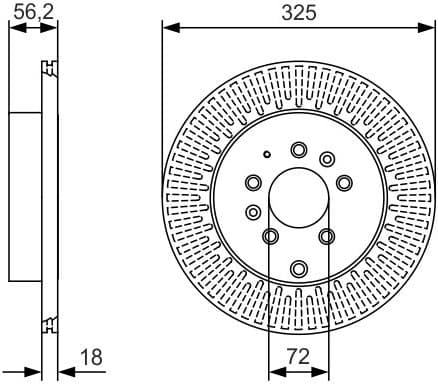 Brake Disc 0986479C30 - image 2