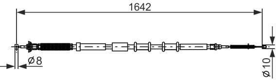 Cable Pull, parking brake 1987477974 - image 6