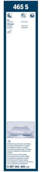 Wiper Blade Twin 3 397 001 465 - image 5