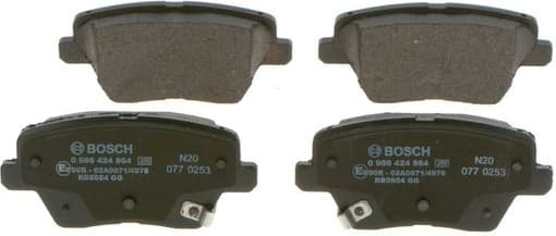 Brake Pad Set, disc brake 0 986 424 864 - image 8