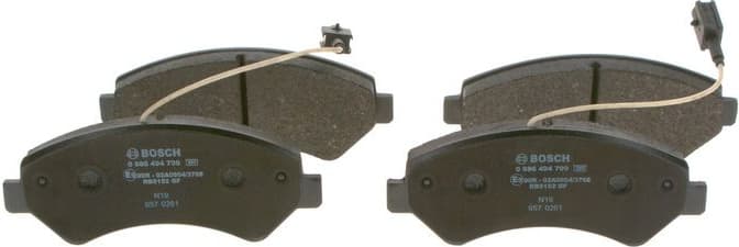 Brake Pad Set, disc brake 0986494799 - image 4
