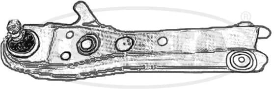 Control/Trailing Arm, wheel suspension 49397492