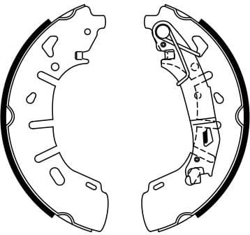 Brake Shoe Set 0986487773 - image 5