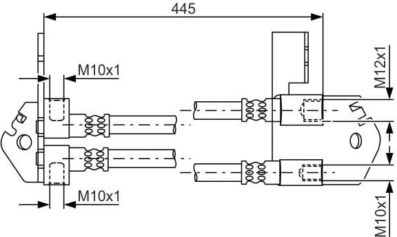 Brake Hose 1 987 481 808 - image 10