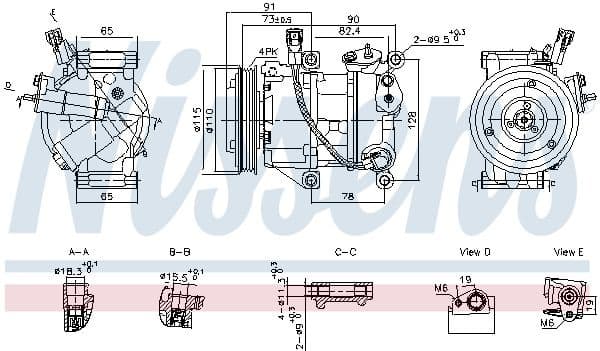 Compressor, air conditioning ** FIRST FIT ** 891095 - image 7