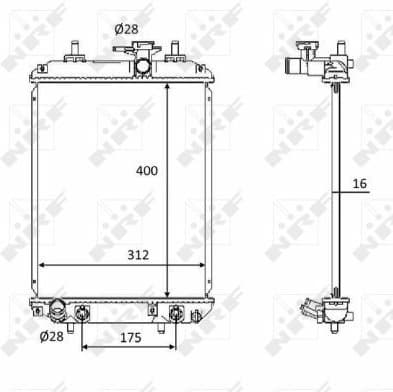 Radiator, engine cooling 58538 - image 5