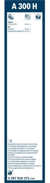 Wiper Blade Rear Aerotwin 3 397 016 271 - image 8