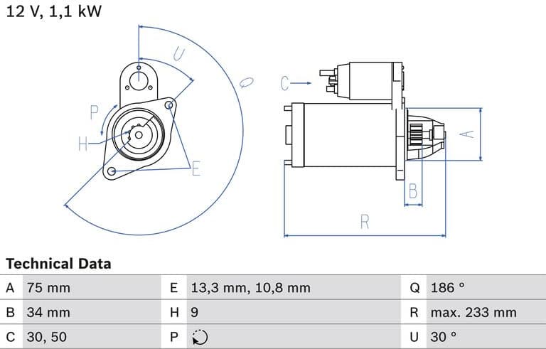 Starter 0986025610 - image 2