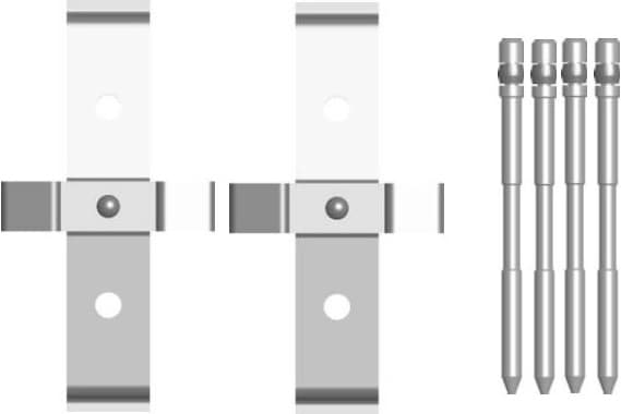 Accessory Kit, disc brake pad 1 987 474 440 - image 2