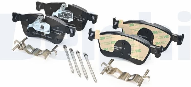 Brake Pad Set, disc brake LP3914