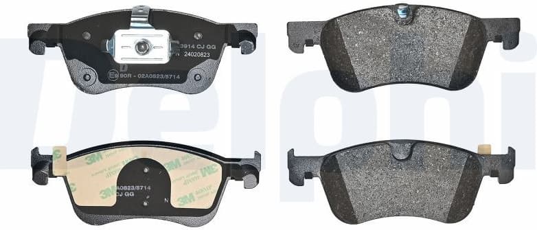 Brake Pad Set, disc brake LP3914 - image 2