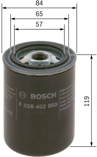 Fuel Filter F 026 402 860 - image 2