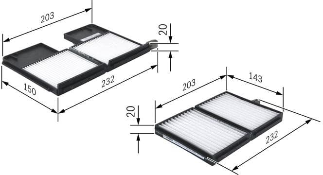 Filter, cabin air 1987432159 - image 10