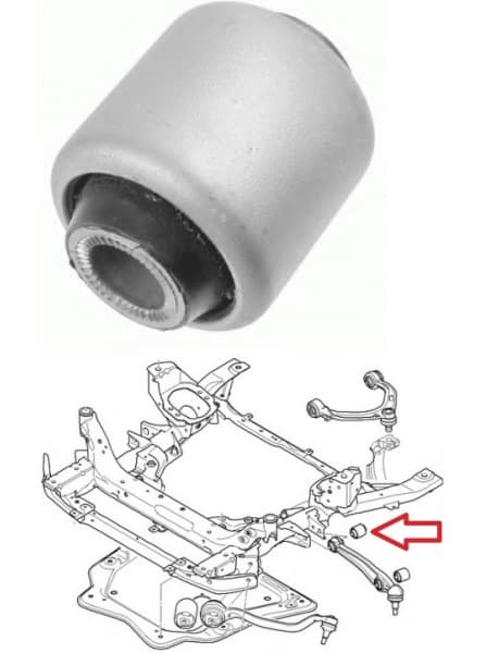 Silentblock front axle 33251 01 - image 2