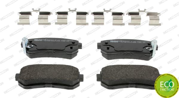 Brake pads rear, Top Quality FDB4235 - image 3