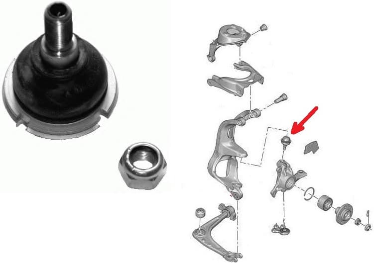 Joint, suspension 28335 02