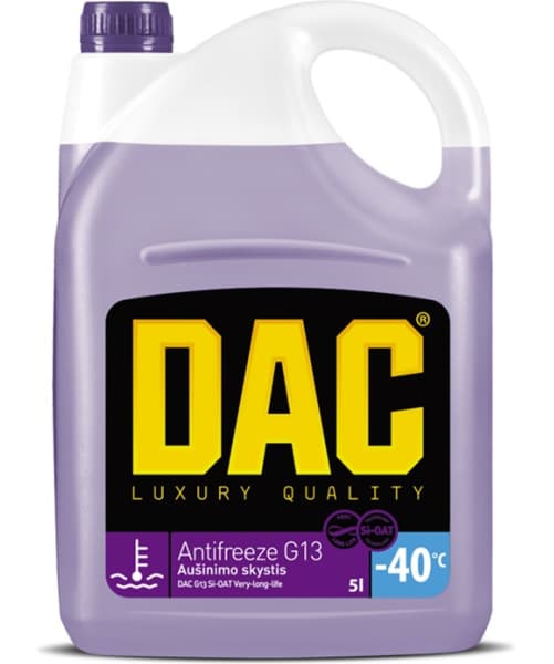 Aušinimo skystis DAC -40C G13 5L - 293181 (DAC) - Autoera