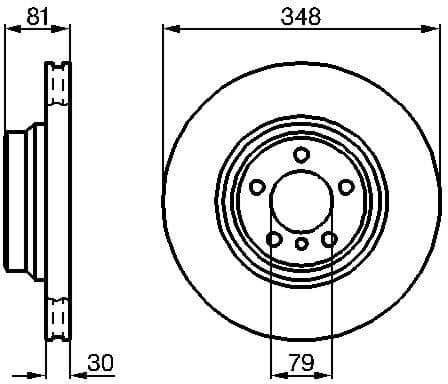Brake Disc 0986479003 - image 6