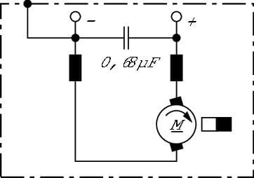 Electric Motor, radiator fan 0130101616