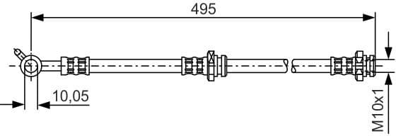 Brake Hose 1 987 476 399 - image 2