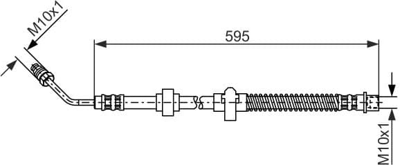 Brake Hose 1 987 476 372 - image 6
