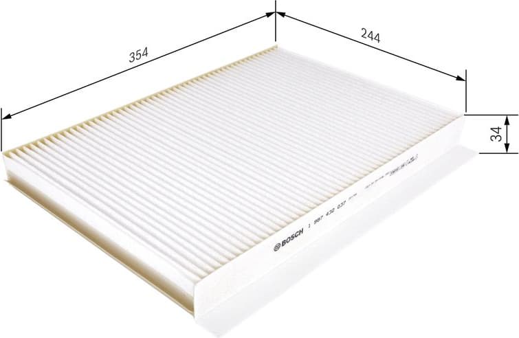 Filter, cabin air 1987432037 - image 10