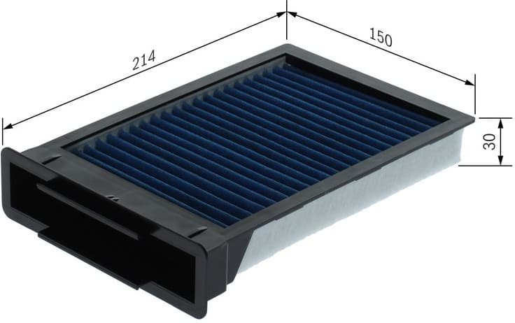 Filter, cabin air FILTER+pro 0 986 628 652 - image 5