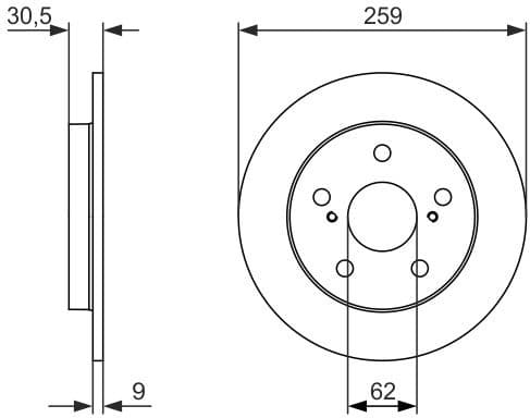 Brake Disc 0986479765 - image 2