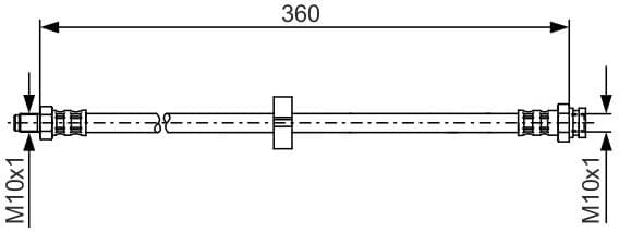 Brake Hose 1987481002 - image 2