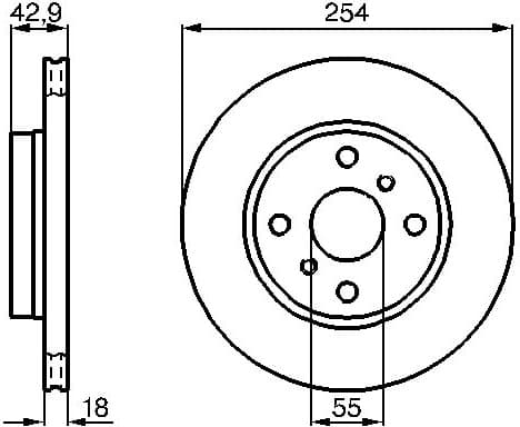 Brake Disc 0986478585 - image 2