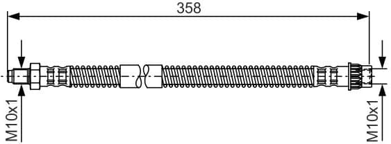 Brake Hose 1 987 481 152 - image 6