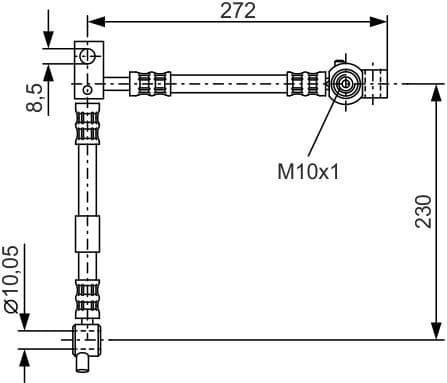 Brake Hose 1987476361 - image 2