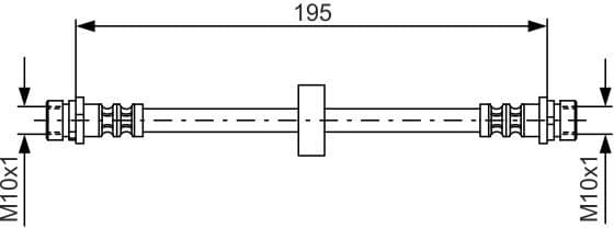 Brake Hose 1987476884 - image 6