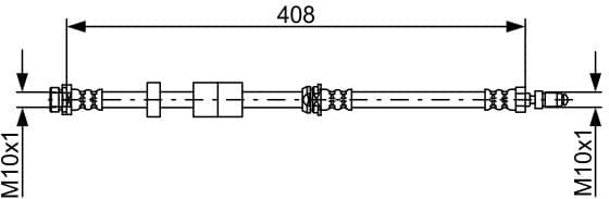 Brake Hose 1 987 481 943 - image 10