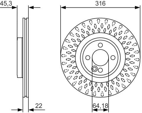 Brake Disc 0986479A07 - image 4